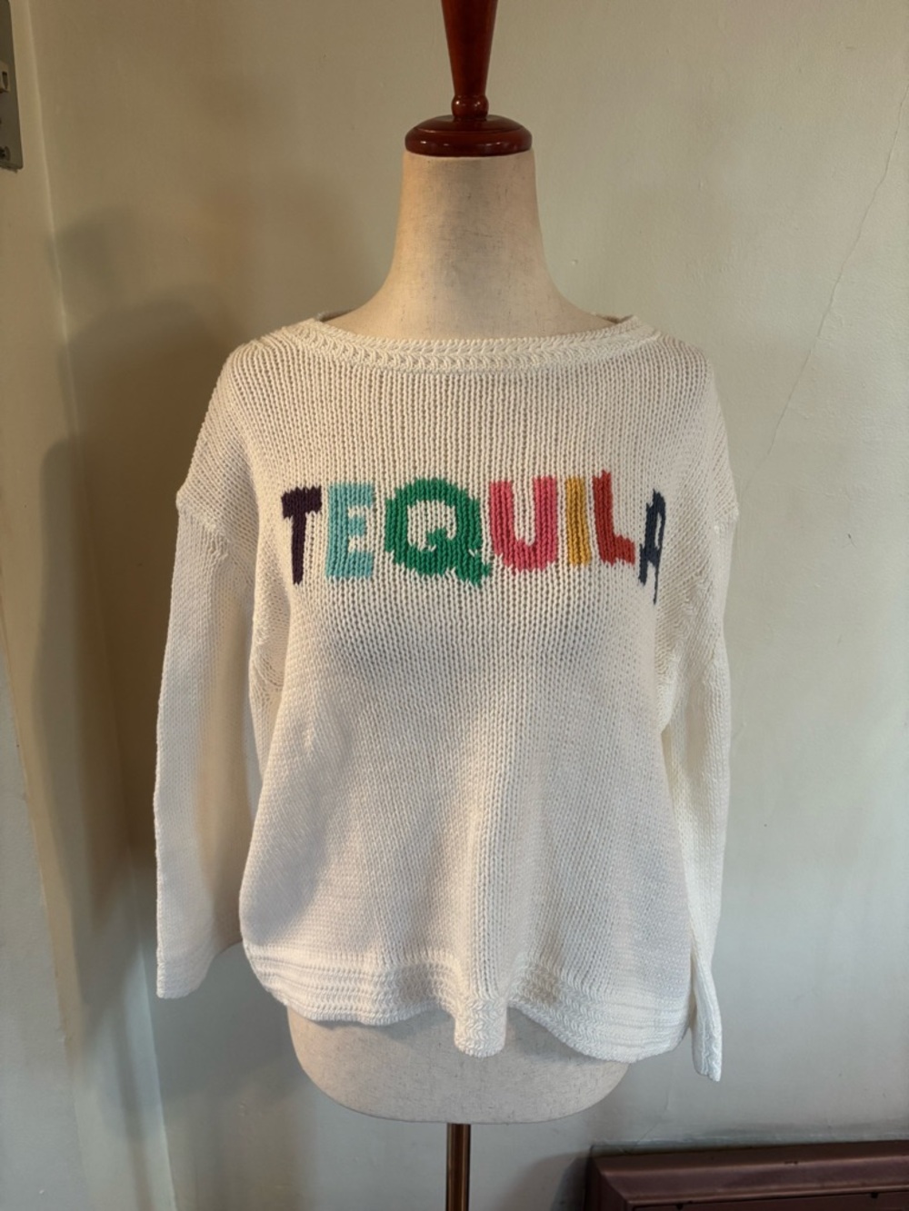 Wooden Ships Sweater “tequila”. Size Medium/Large